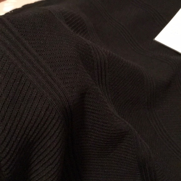 Black Bandage Flare Bottom Skirt - Picture 4 of 4